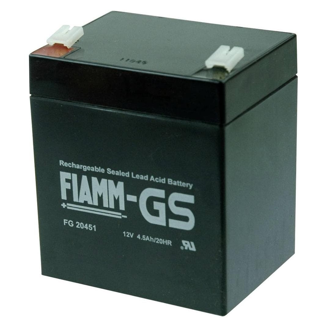 Fiamm PB-12-4,5-4,8 FG20451 Bleiakku 12 V 4.5 Ah Blei-Vlies (AGM) (B x H x T) 90 (4500 mAh), Batterien + Akkus