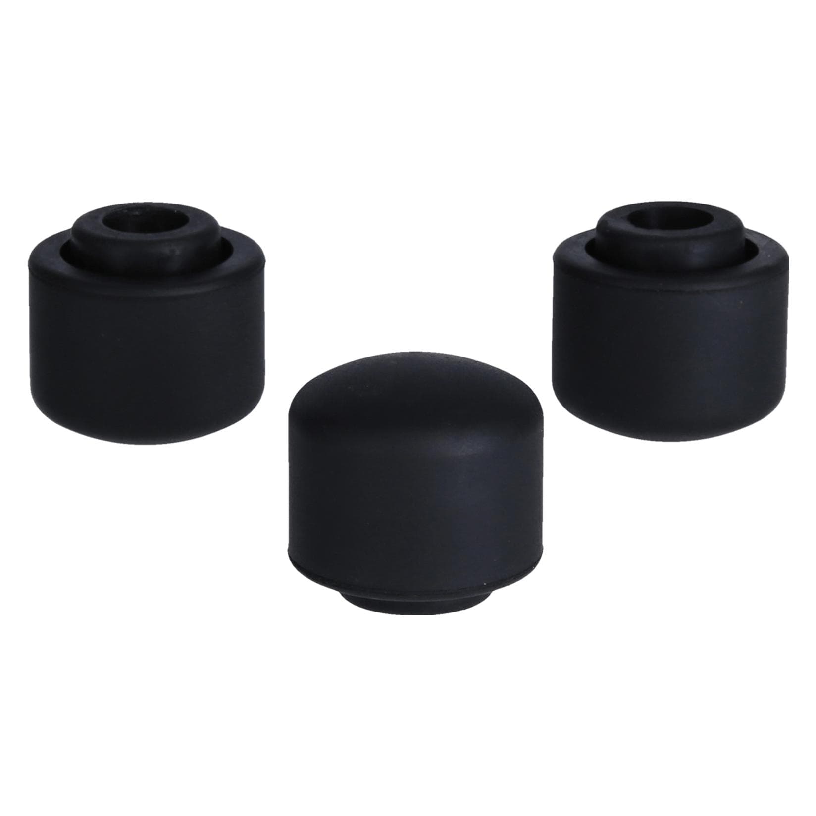 Rollei Set van 3 rubberen voetjes C5i aluminium (Reserveonderdelen voor statieven), Statief accessoires