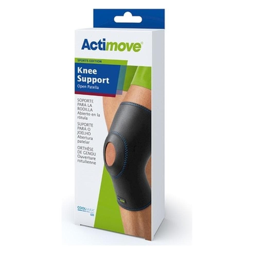 Sunflex, Sportverbanden, Actimove Knee Support Open Patella - Size S - Black (S)
