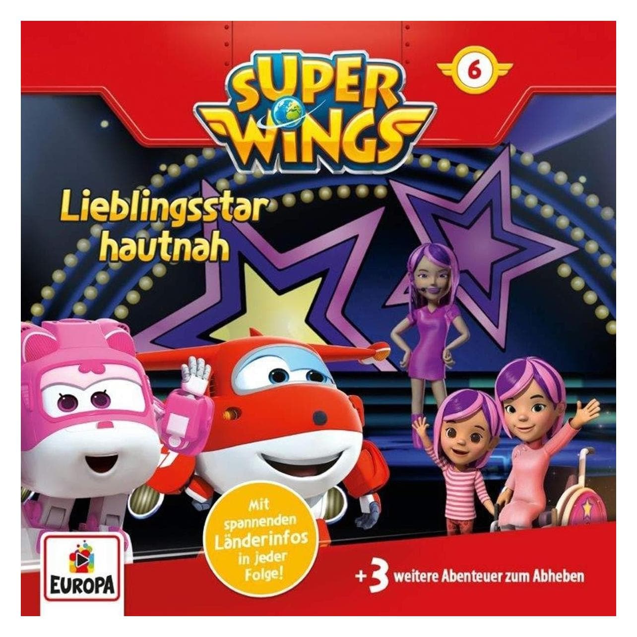 CD Super Wings F06 - Favoriete ster van dichtbij, Luisterboeken voor kinderen