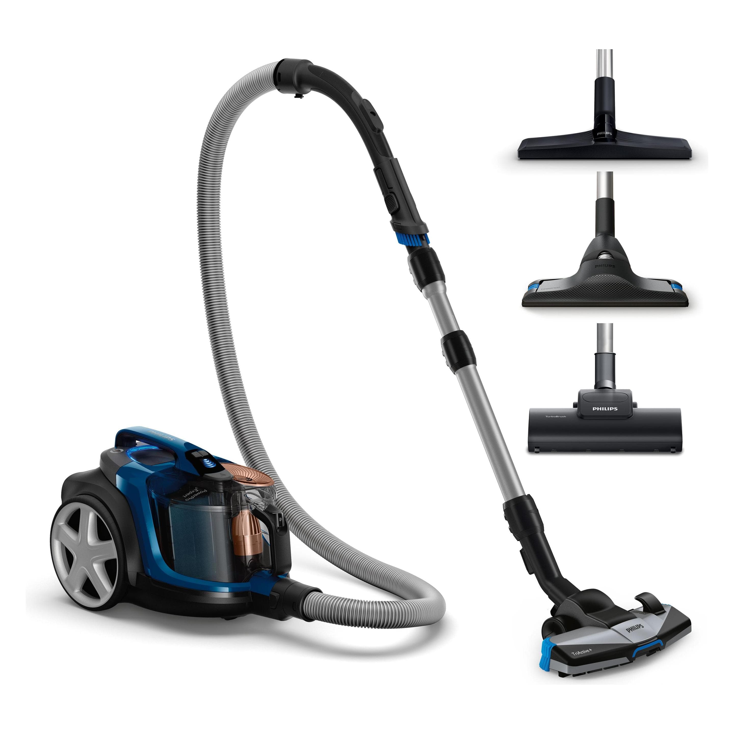 Philips FC9745/09 PowerPro Expert, Stofzuiger, Blauw