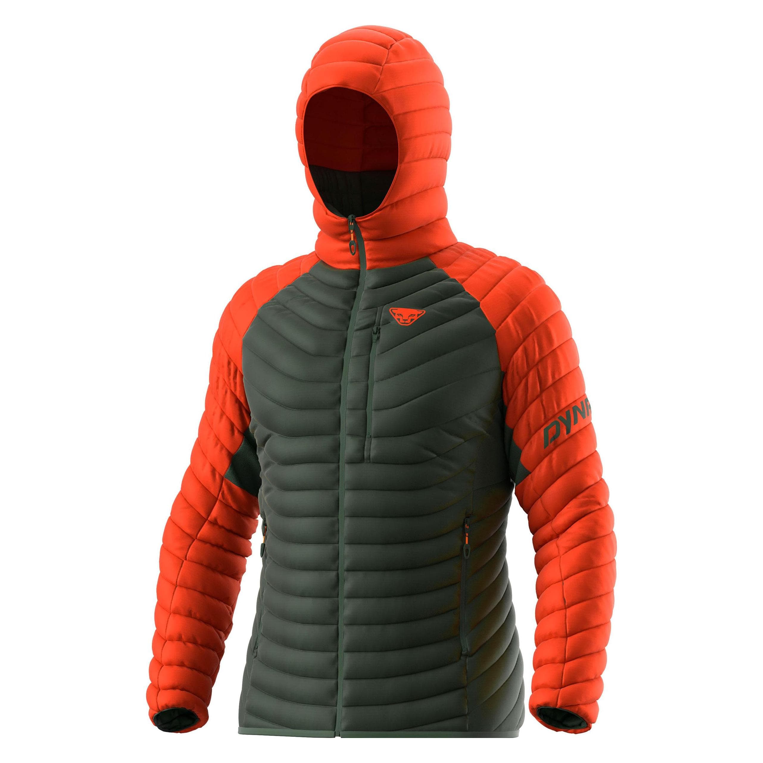 Dynafit, Mannen, Ski-jack, Radicale Down Hooded (52, XL), Oranje, 52, XL