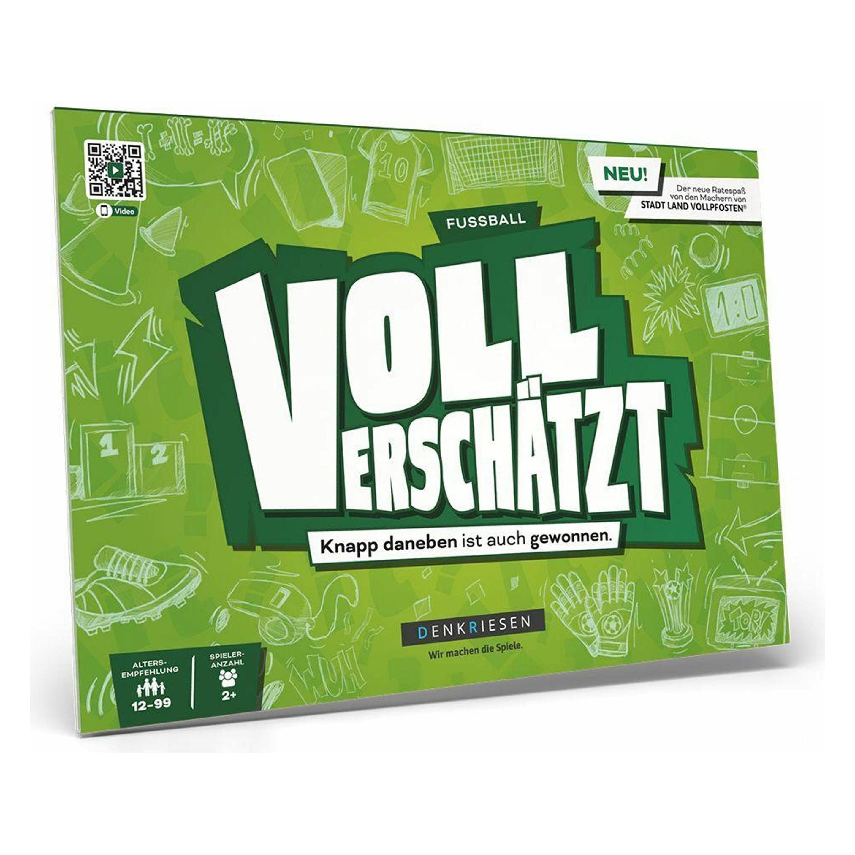 Denkriesen Voll Verschätzt - A4-blok Voetbal-editie (d) (Duits)