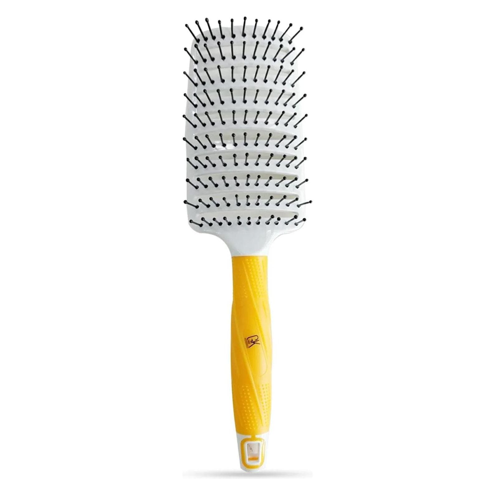 Gk Hair, Haarborstels, Globale Keratine Vent Borstel 3 Inches voor Haarstyling Ontwarren Föhnen Gebogen Geventileerde Ion