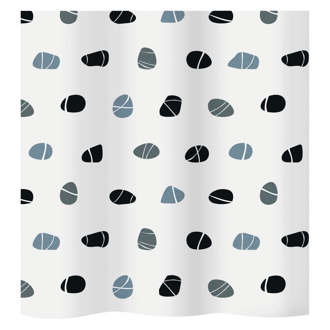 Diaqua, Douchegordijn, Stenen (120 x 200 cm)