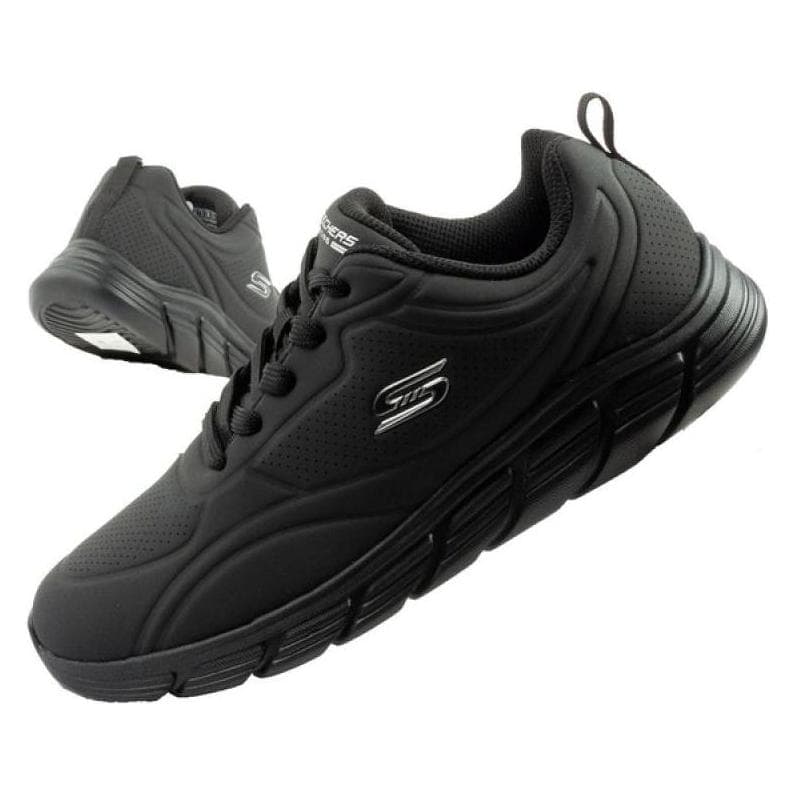 Skechers, Vrouwen, Sneakers, Bobs B Flex damessportschoenen zwart, Zwart, (39)