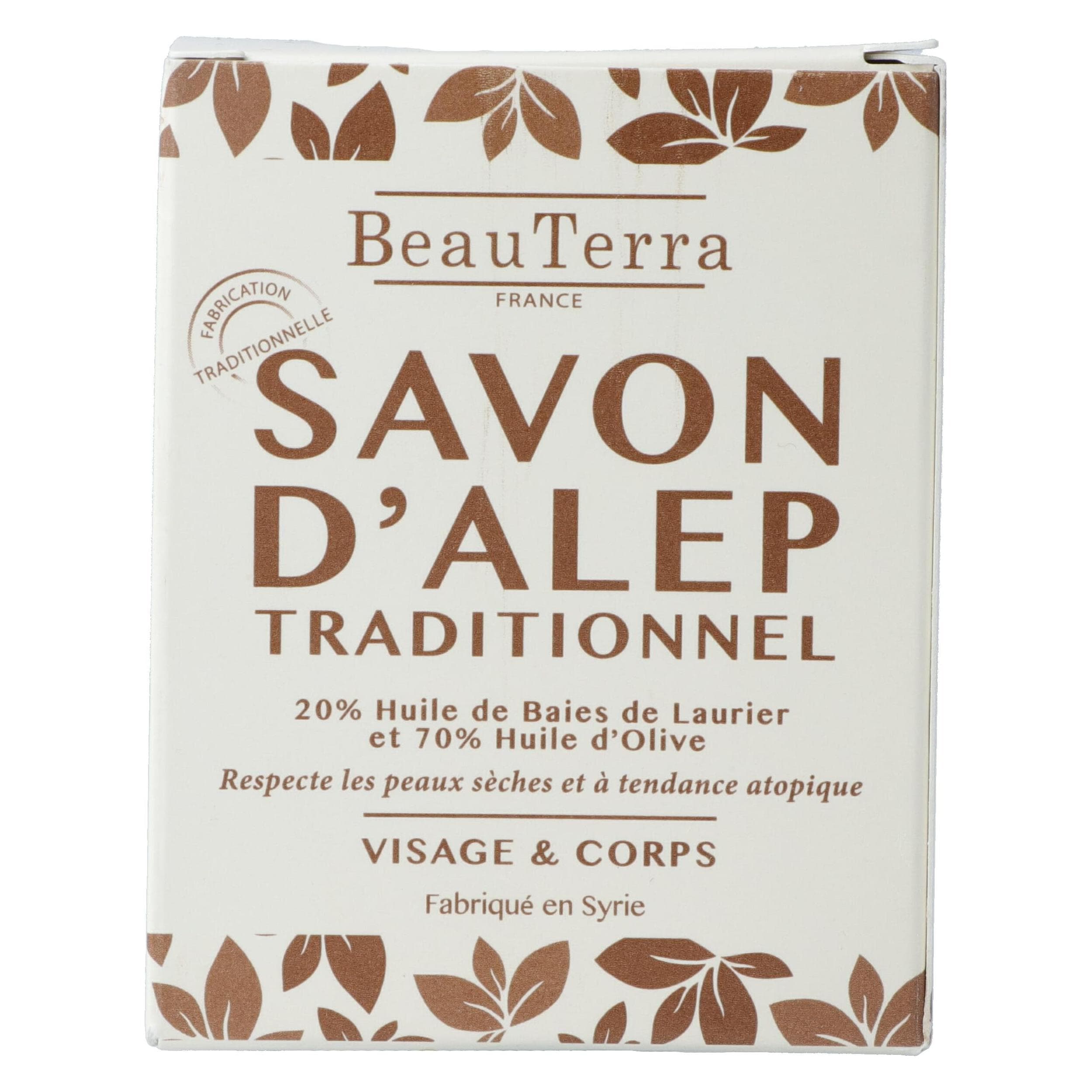 BeauTerra, Handzeep, Aleppo zeep (Zeeplotion)