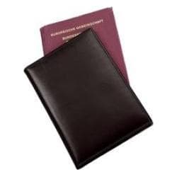 Alassio Paspoorthouder "RFID Document Safe", nappaleer, Reisaccessoires, Zwart