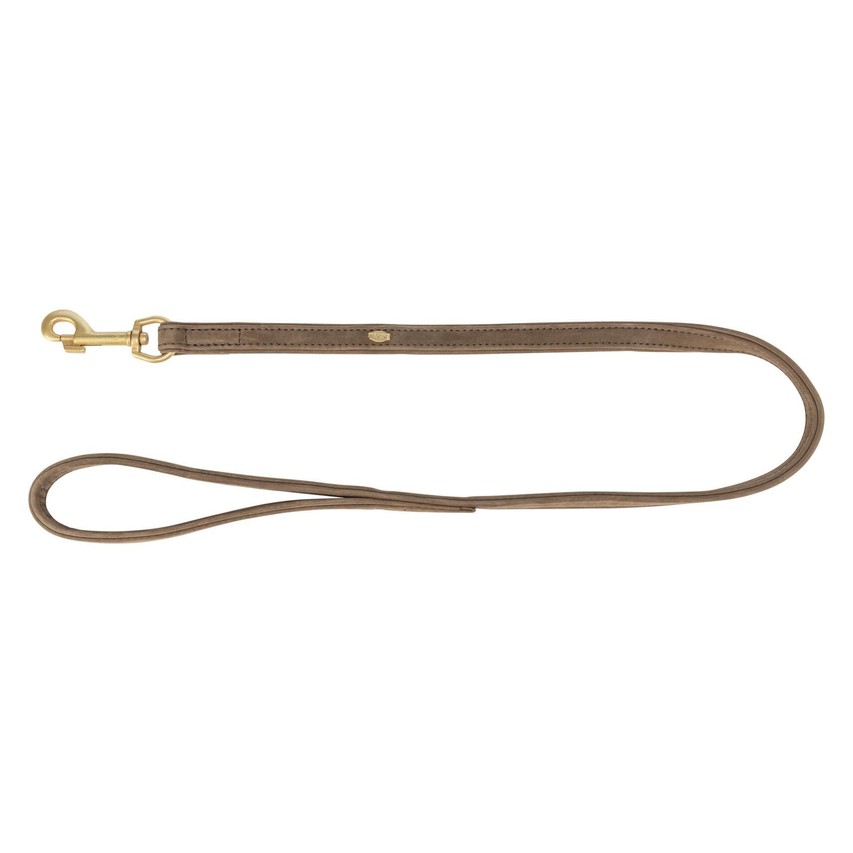 Trixie Smycz miejska Pure, dla psa, skórzana, XS–S: 1,20 m/10 mm, brązowa (Dog, Walks), Collar + Leashes