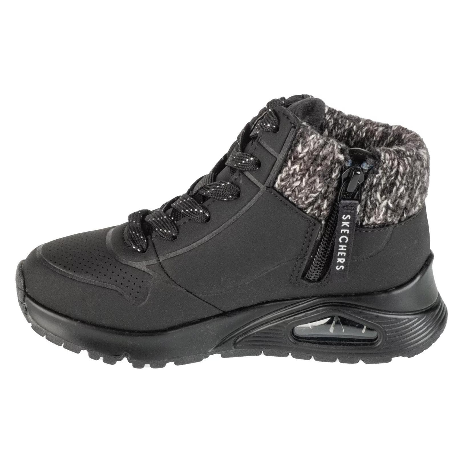 Skechers, Meisjes, Laarzen, Uno Gen1, Zwart, (34)