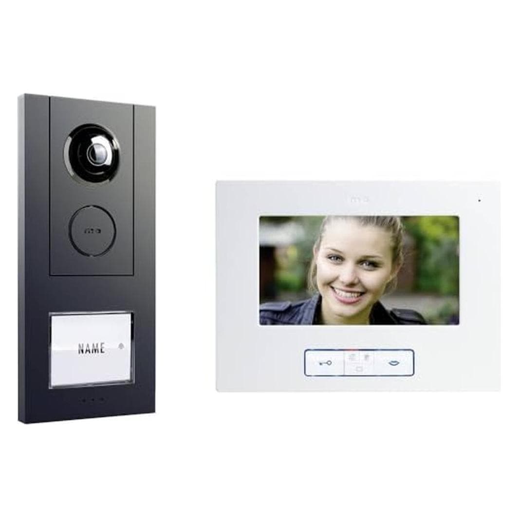 Modern-Electronics, Bel + deurintercom, Vistus VD Alu-6710 A (Bedraad)