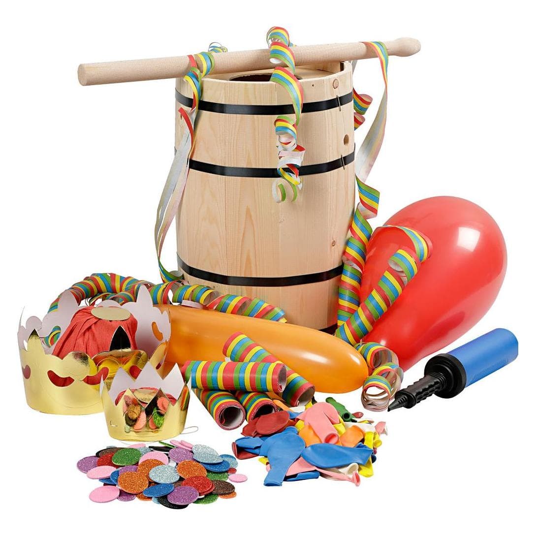 Creativ Company Carnival Barrel with Decorations (1 pcs.)