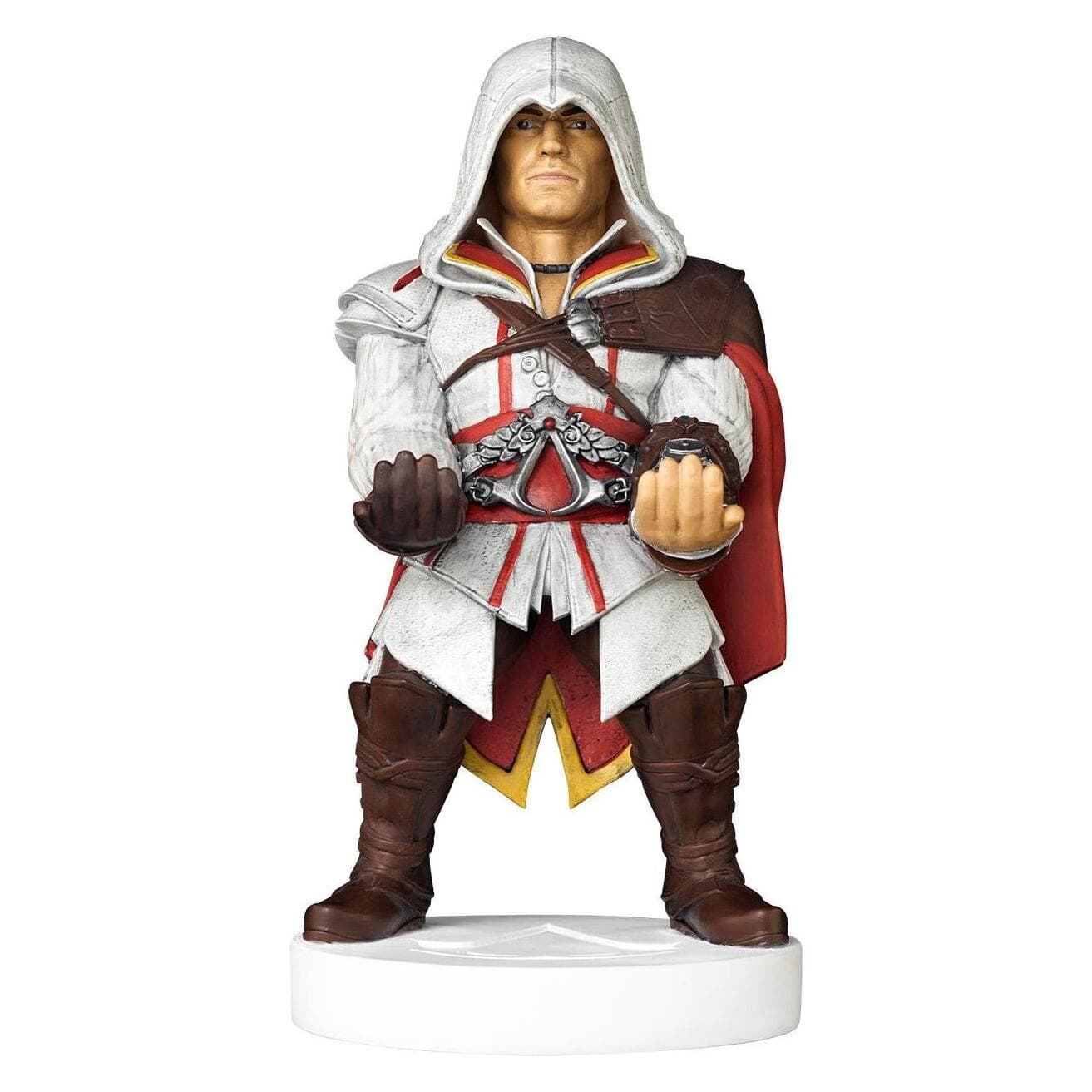 Exquisite Gaming Assassin's Creed: Ezio Cable Guy (Android, iOS, PS4, Xbox One S, Xbox One X), Accessoires voor spelcomputers, Wit, Zwart