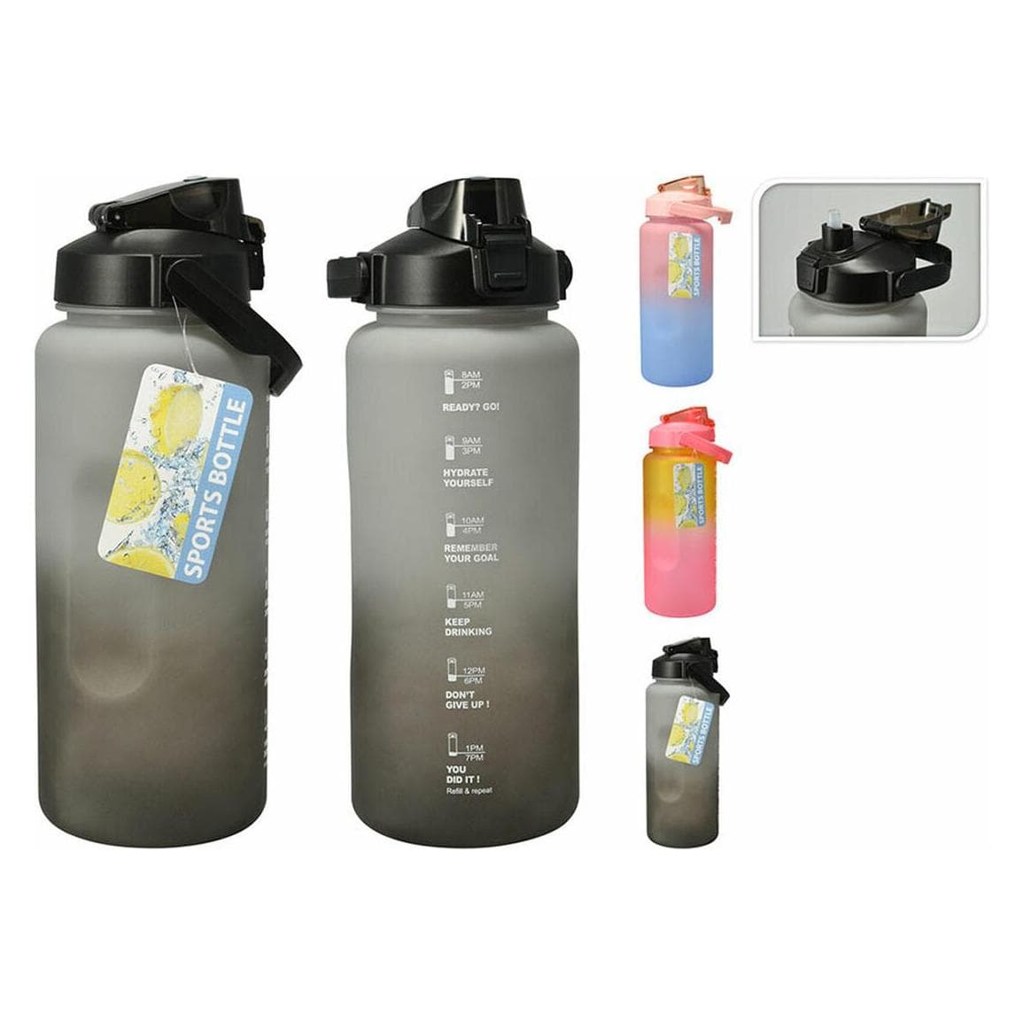 Champ, Drinkfles + thermosfles, (2 l)