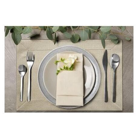 Eurofirany, Servetten, LANA servet met toegevoegde glansdraad en subtiele rand, 30 x 40 cm (4 Pcs., 40 x 30 cm)