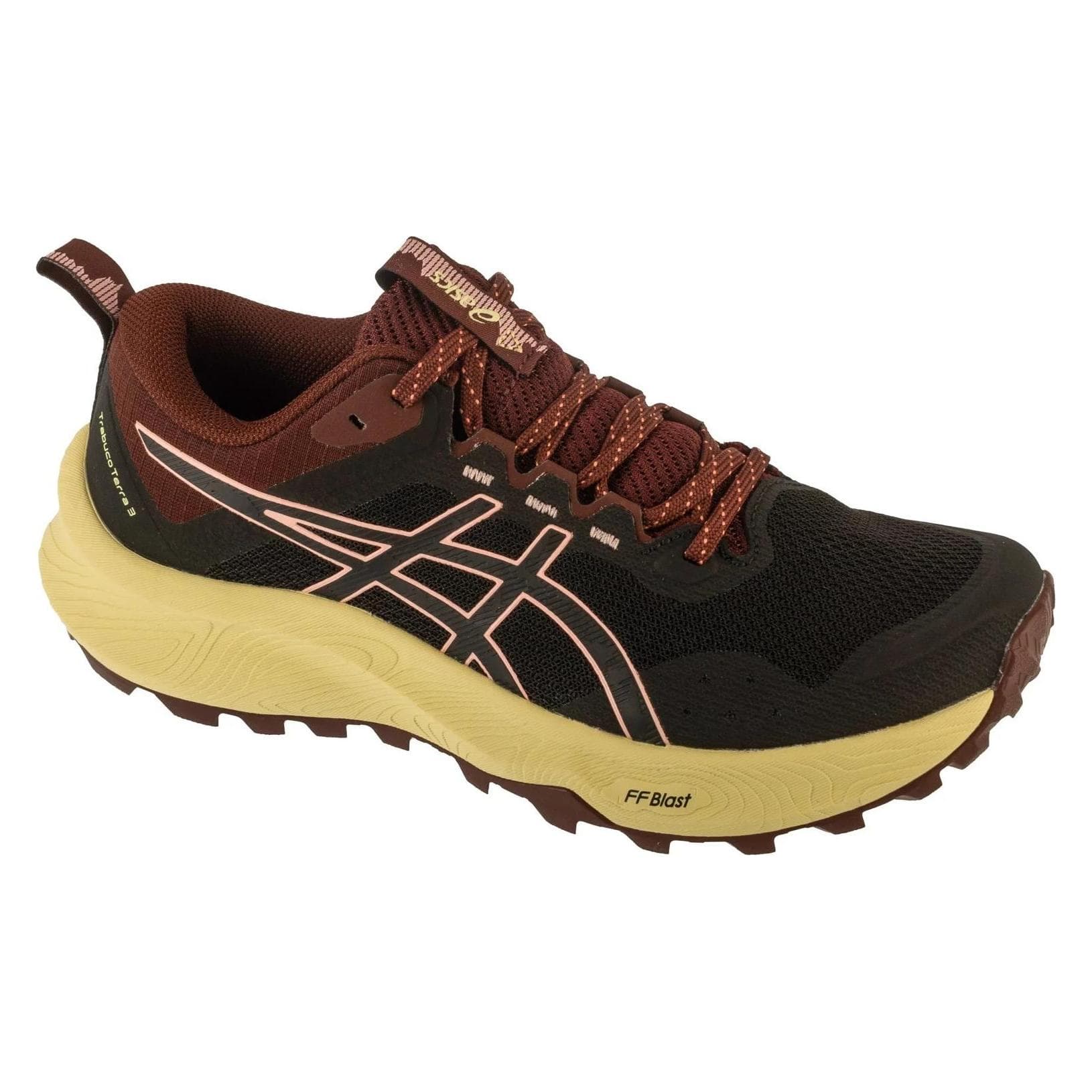 ASICS, Vrouwen, Hardloopschoenen, Trabuco Terra Damen-Laufschuhe (39), Zwart