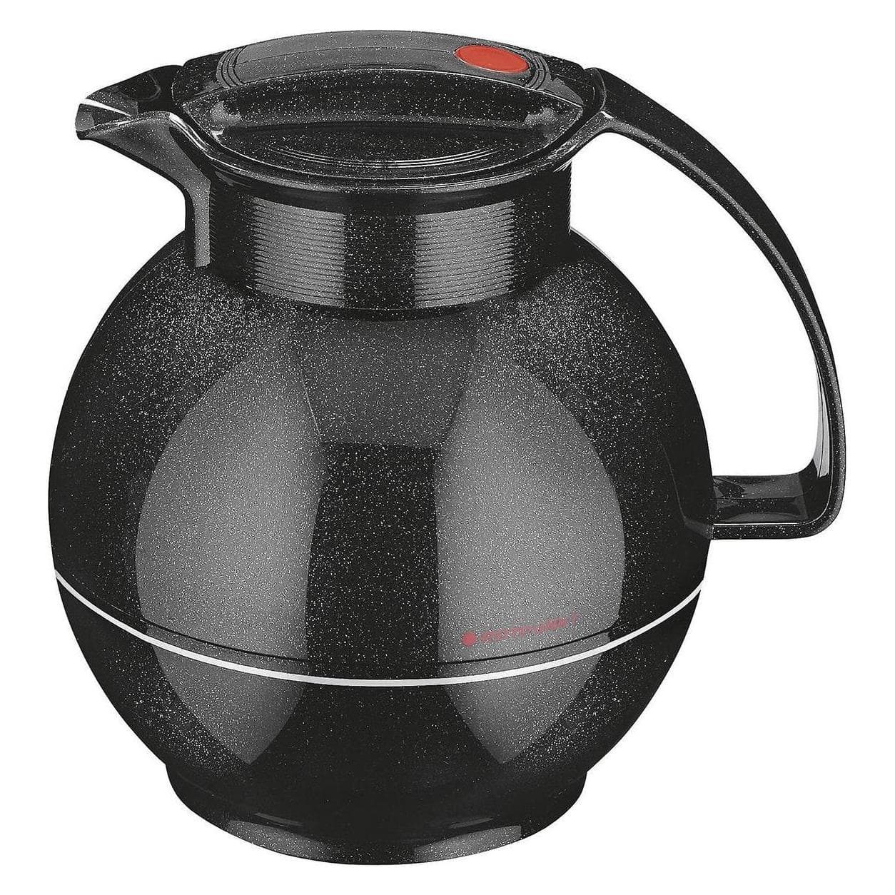 Rotpunkt Vacuümfles 360 Sissy 1,0 l Dubbele functie Twist Top BPA Free- Gezond drinken made i, Thermosfles, Zwart