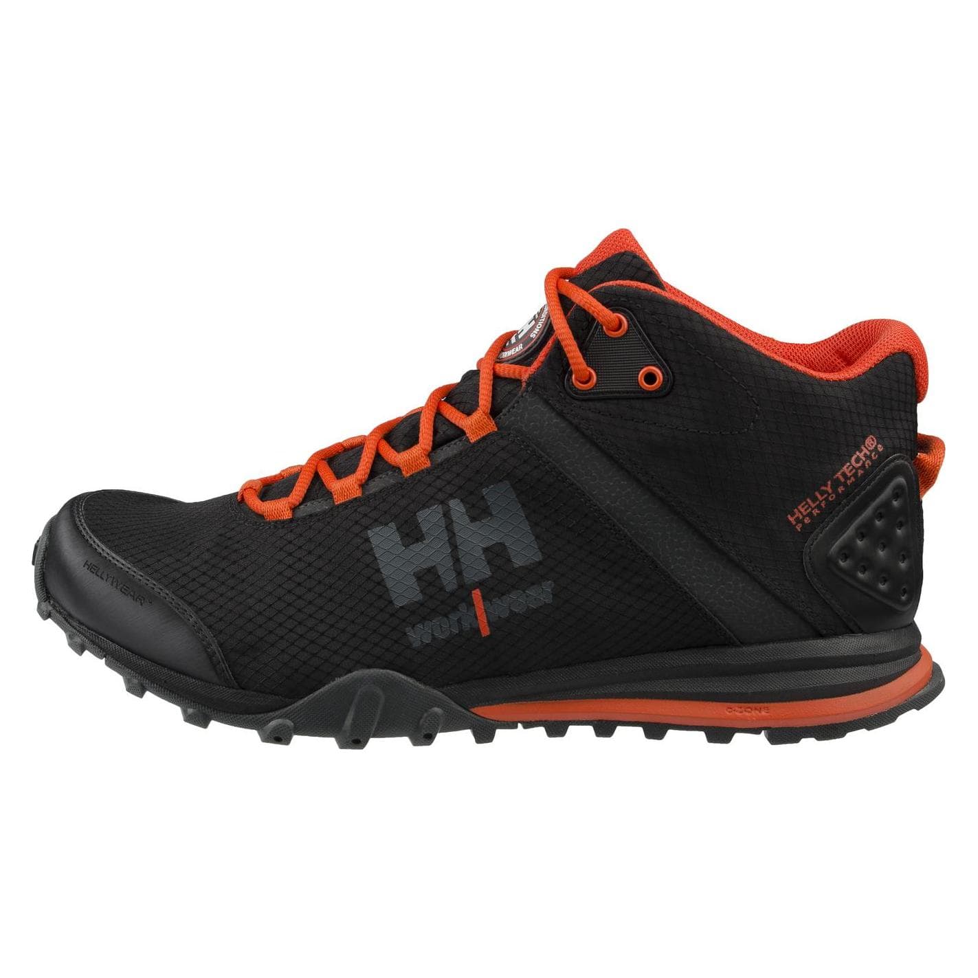 Helly Hansen, Werkschoenen, Vrijetijdsschoen Rabbora Trail zwart/oranje, maat 41 (41)