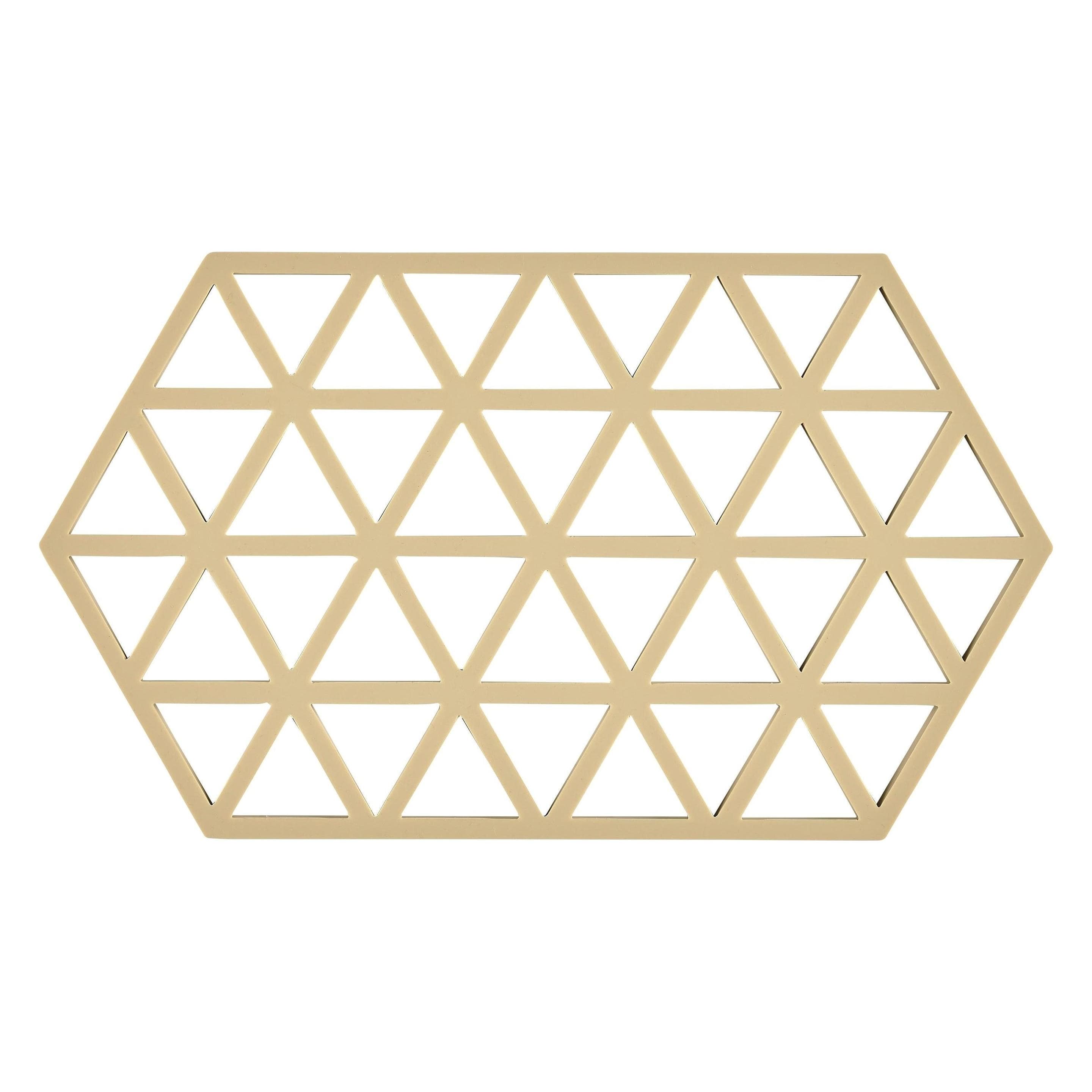 Zone Denmark, Coasters, Trivet Triangles Sand (Pan coaster)