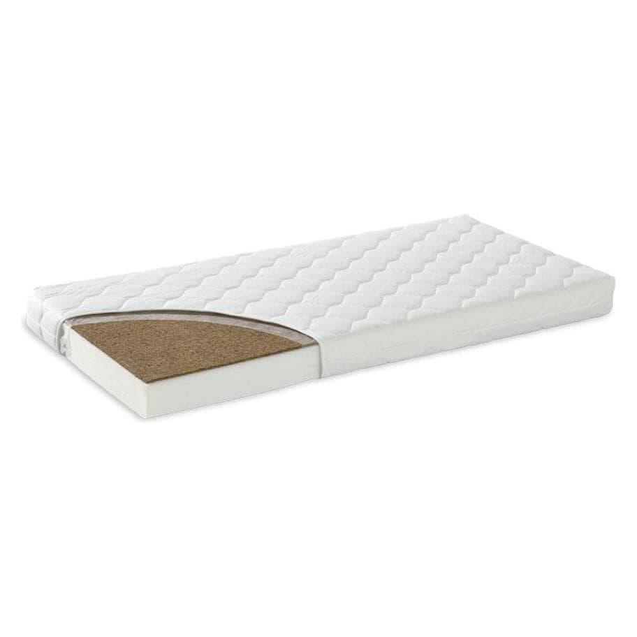 Tinynord, Baby matras, COCO Double-sided mattress, 120x60x9.5 cm, white (120 x 60 cm)