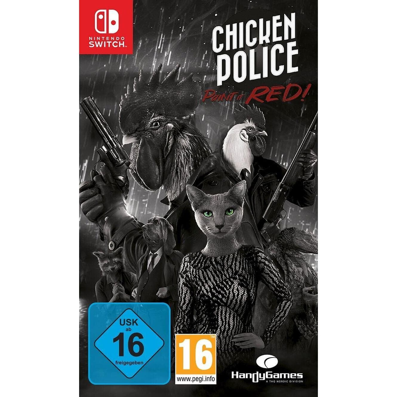 THQ, Kippenpolitie - Verf het ROOD!