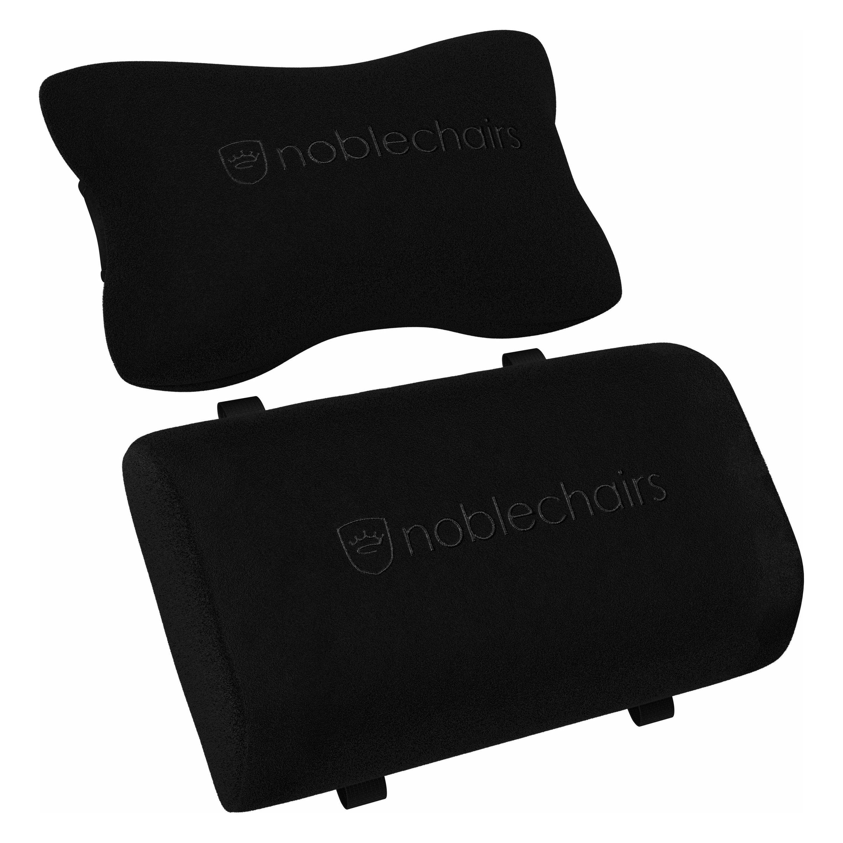noblechairs Kussenset voor Epic/Icon/Hero, Meubelaccessoires voor spellen, Zwart