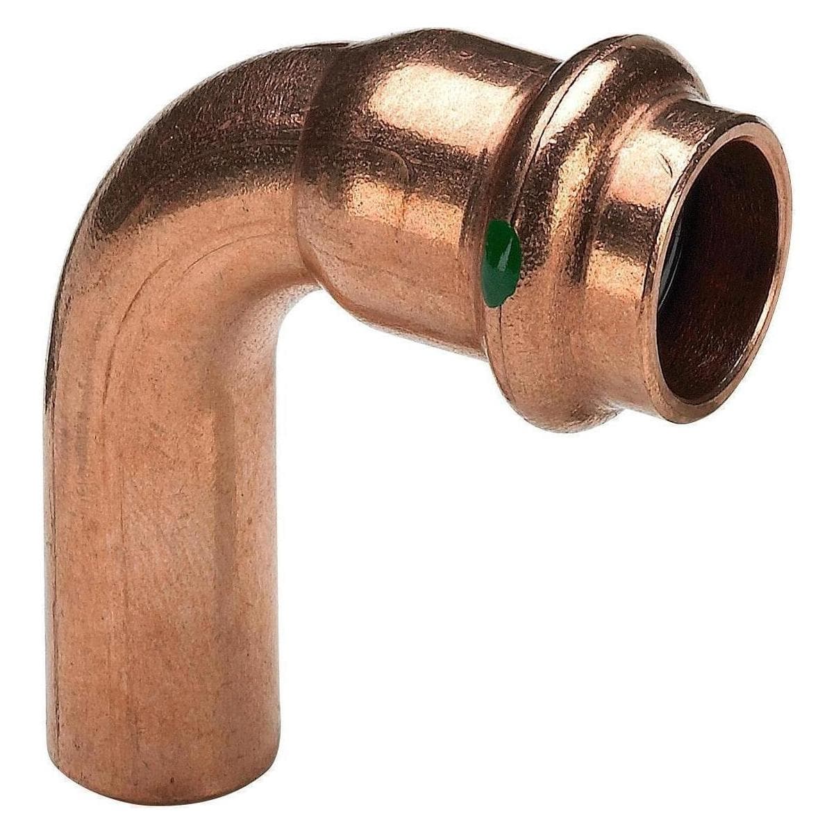 Viega, Pipe connection technology, Profipress bend 90° 15 copper/blank, 291662 (Press connection)