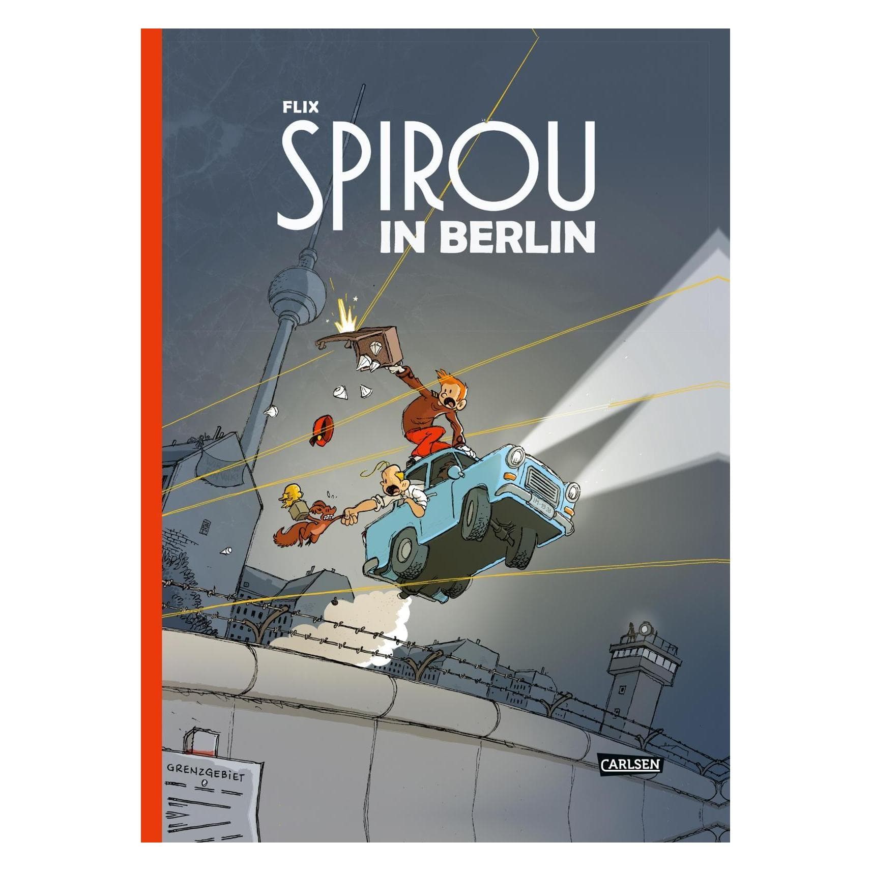 Carlsen, Strips + Manga, Spirou & Fantasio Spezial: Spirou in Berlin (Duits, 2018, Flix)
