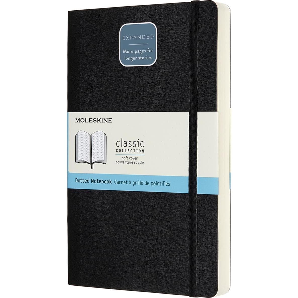 Moleskine, Notitieboekje + schrijfblok, Notebook klassieker (A5, Gecontroleerd, Softcover)