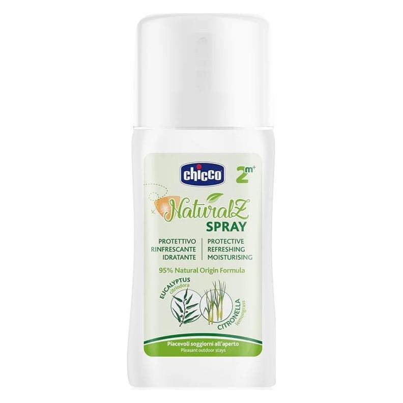 Chicco, Baby lichaamsverzorging, Spray NaturalZ Beschermende & Verfrissende Spray 100ml
