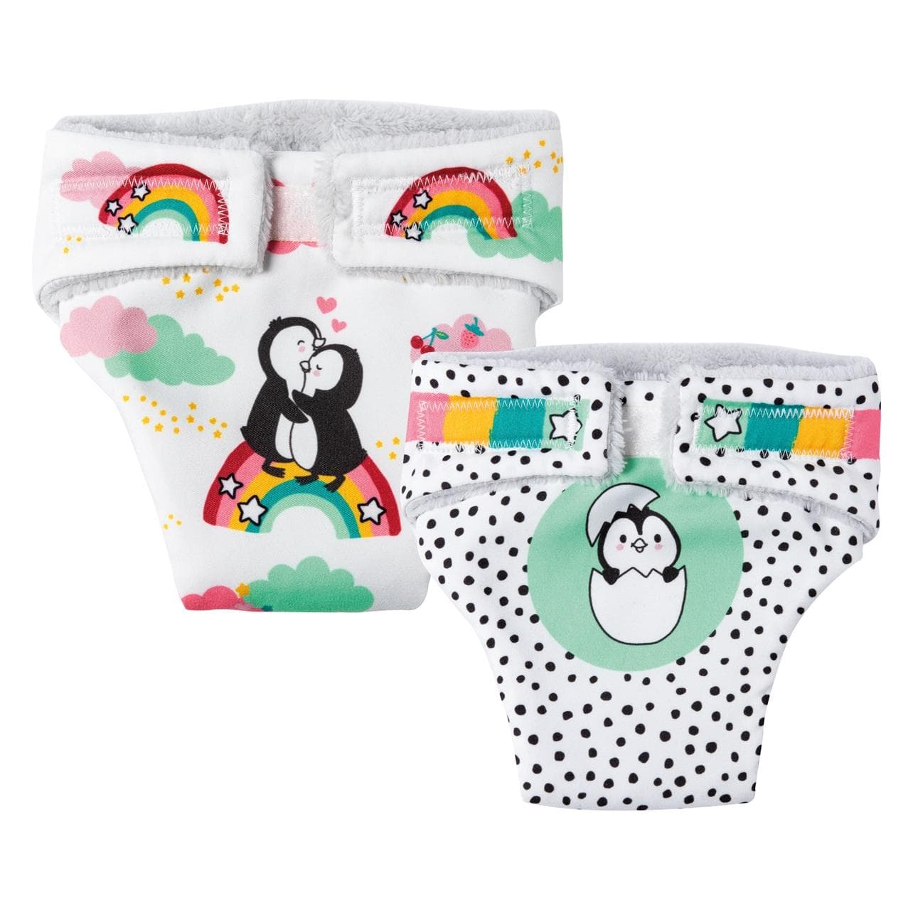 Heless Poppenluiers Penguin 2 stuks