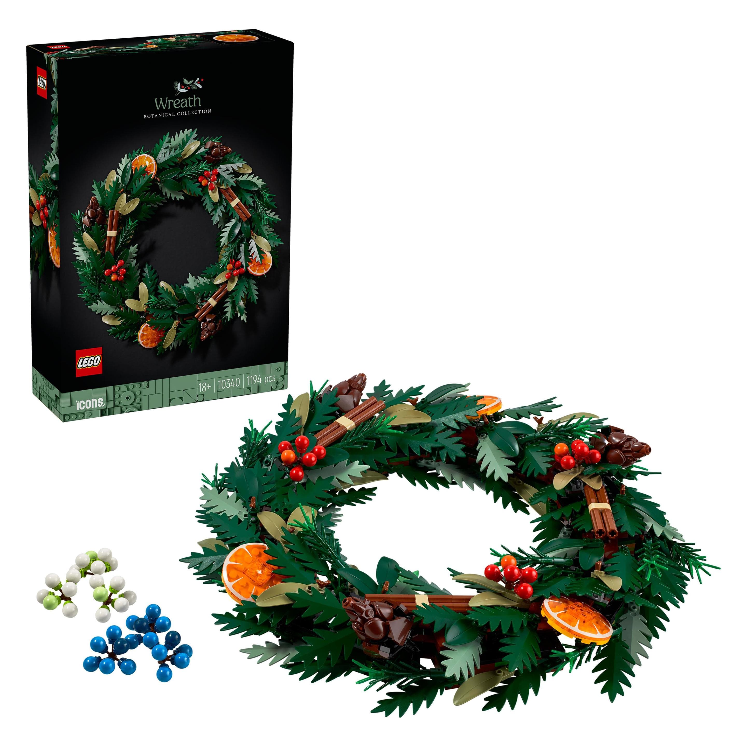 LEGO Weihnachtskranz (LEGO Icons)