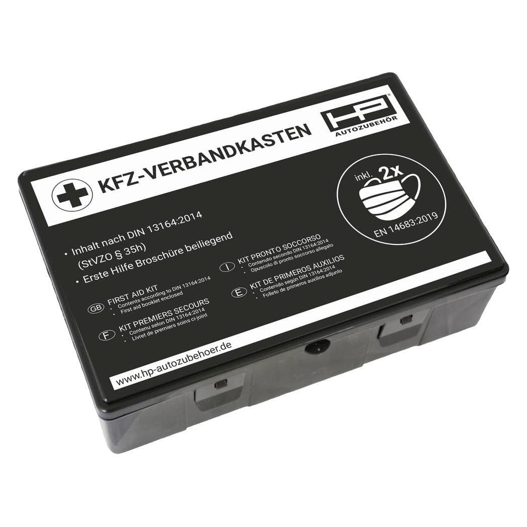 HP Autozubehör, Breakdown accessories, 10048 First-aid kit for buses, cars, leisure vehicles, SUVs and motorhomes, V