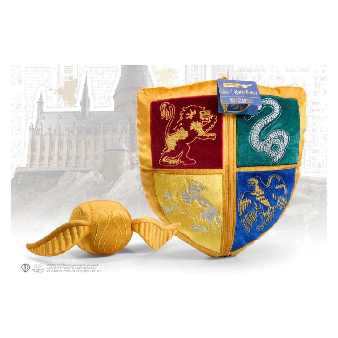 Noble Collection Harry Potter zwerkbalspel met zwerkbalkorst & vif d'or (36 cm)