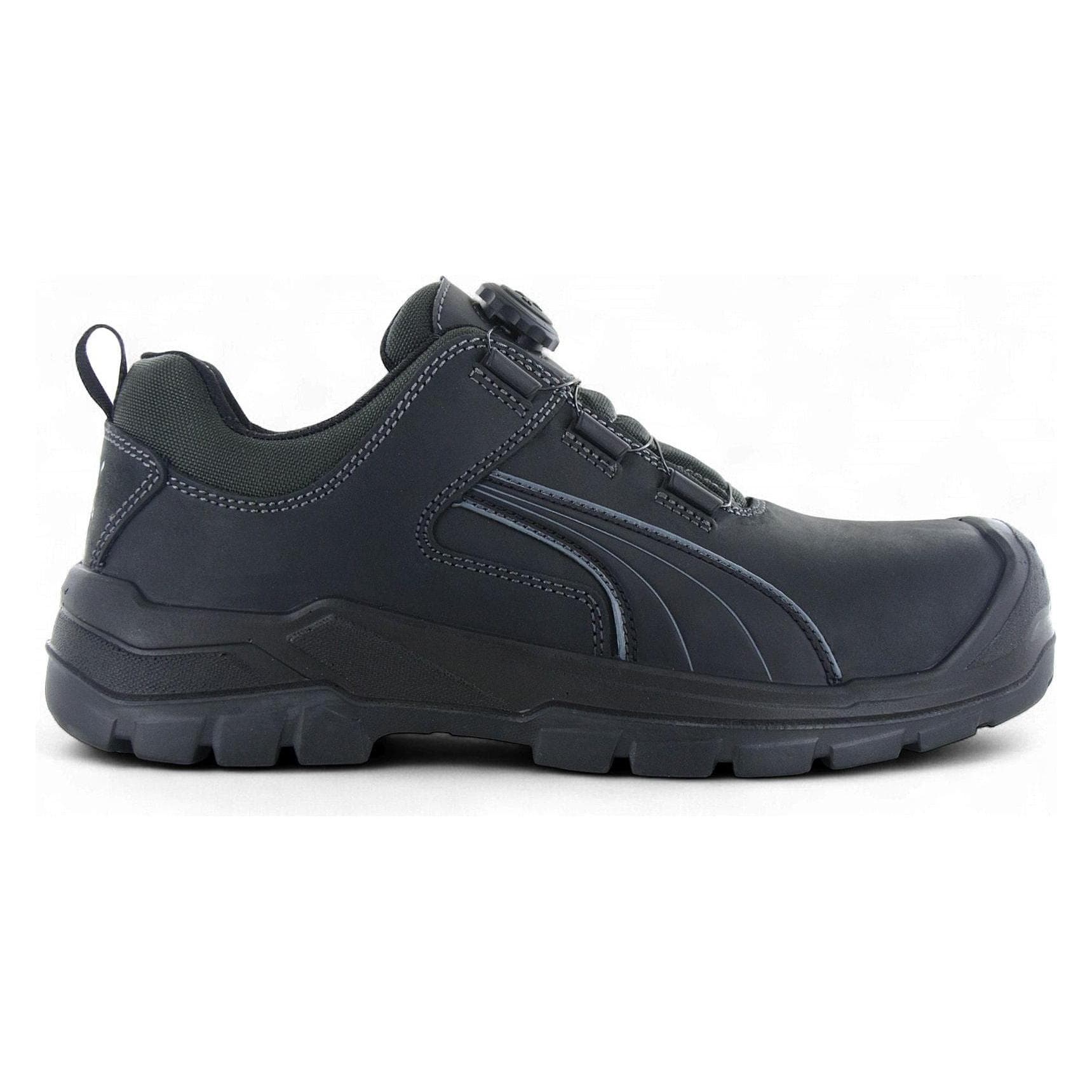 Puma, Werkschoenen, Cascades Disc Lage Schoenen Zwart (S3, 42)