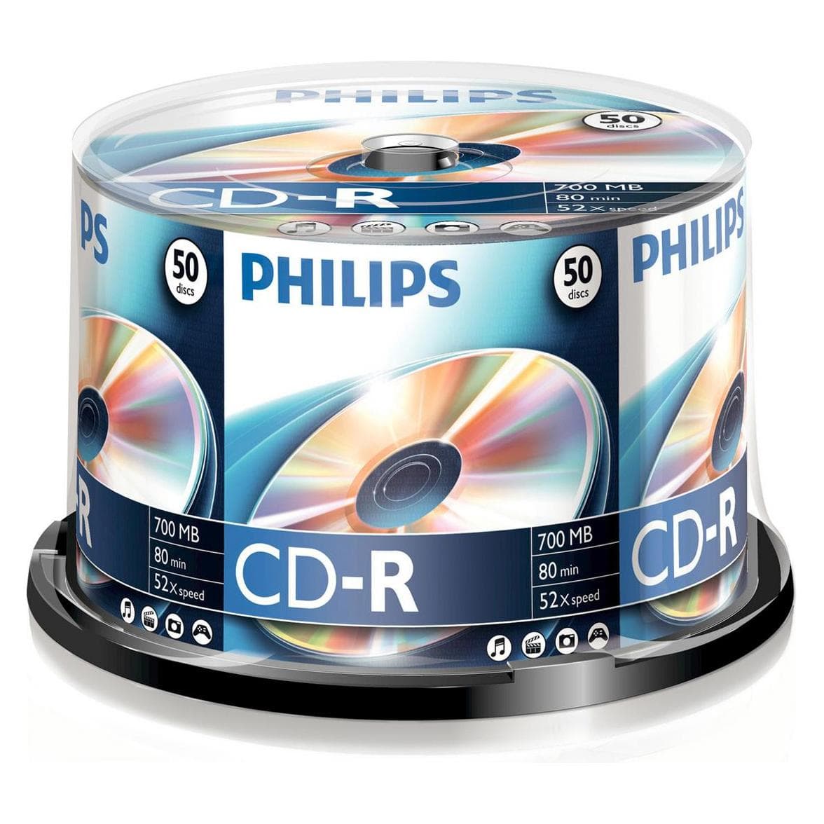 Philips CD-R (50x), Optische gegevensdrager