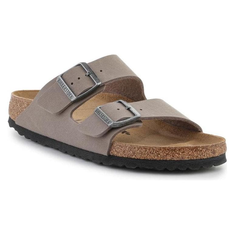 Birkenstock, Unisex, Sandalen, Arizona BS 1032070 Grijs Taupe, Grijs, Zilver, (38)
