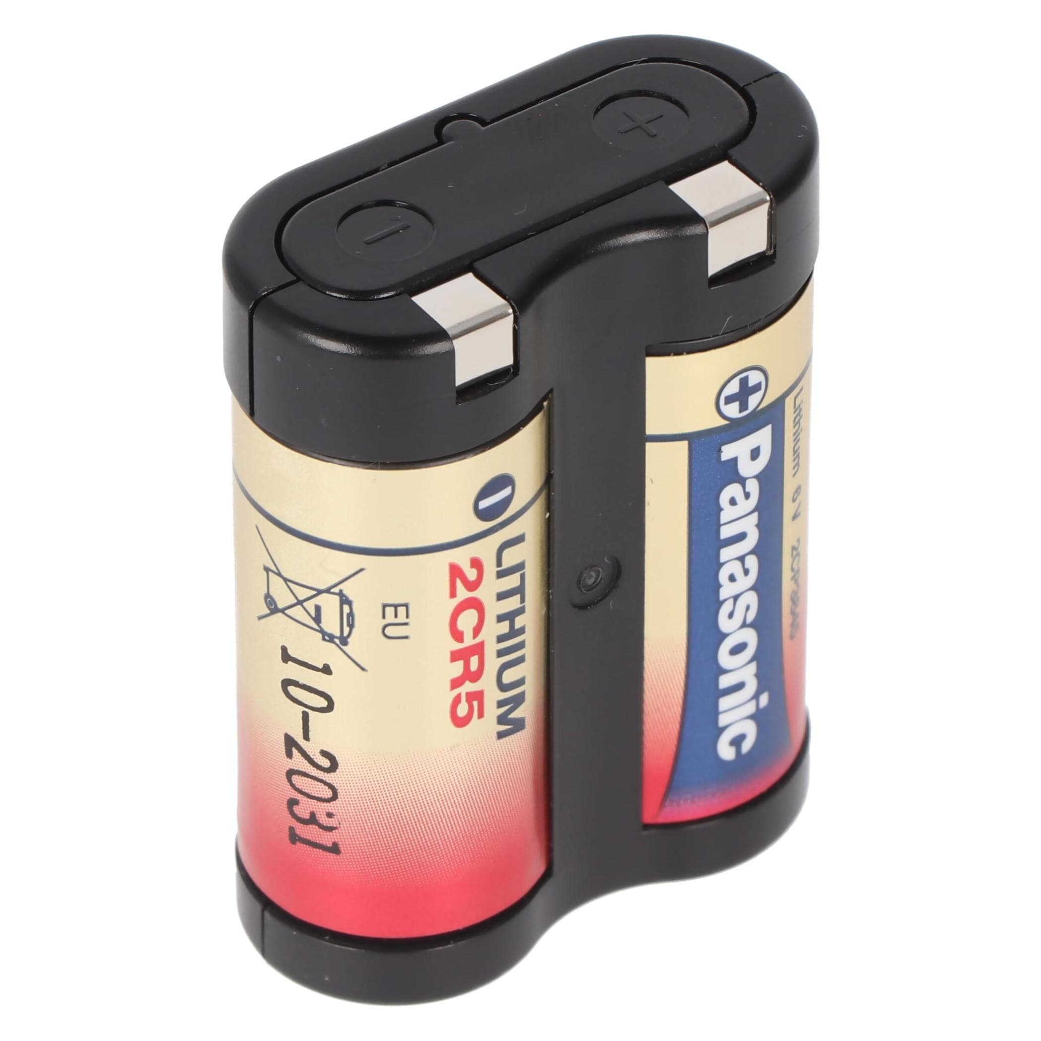 Panasonic Photo Lithium 2CR5 (1 pcs., 2CR5, 1400 mAh), Batteries