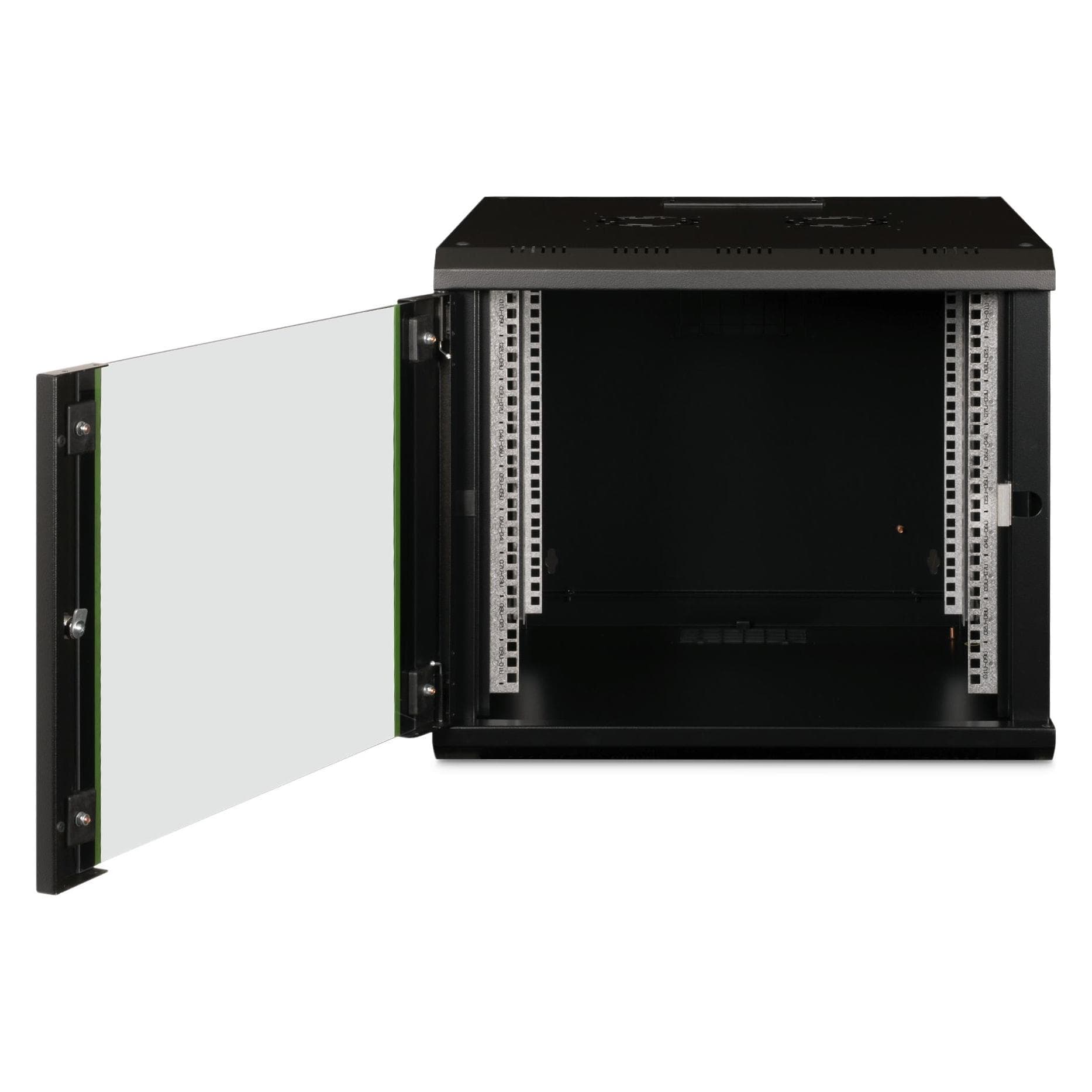 Digitus DN-19 09U-6/6-SW Wandkast zwart (9 HE, 19 inch rek), Serverkast, Zwart
