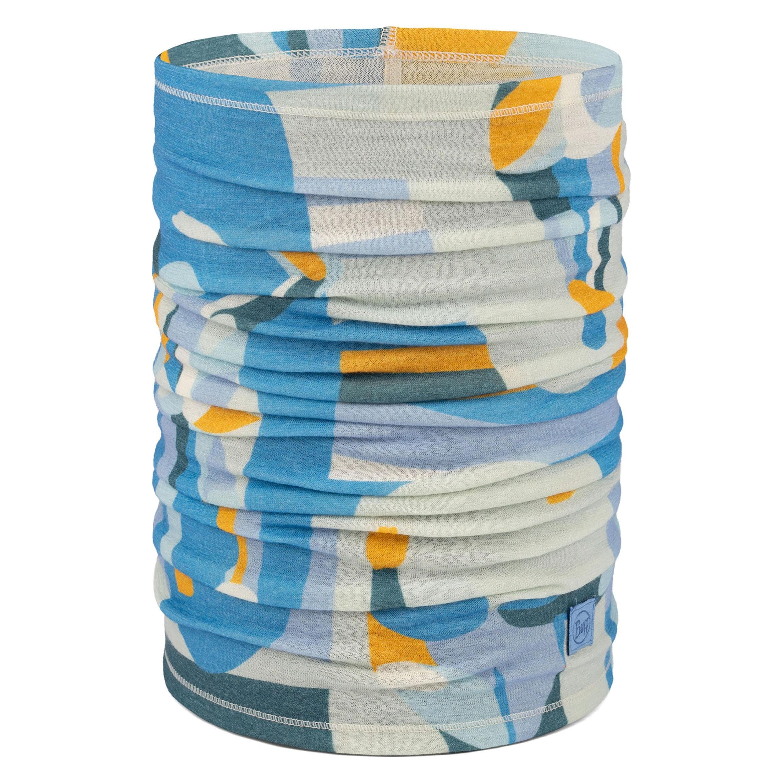 Buff, Unisex, Sjaal, Merino 125g/m² Digital Prints, Blauw