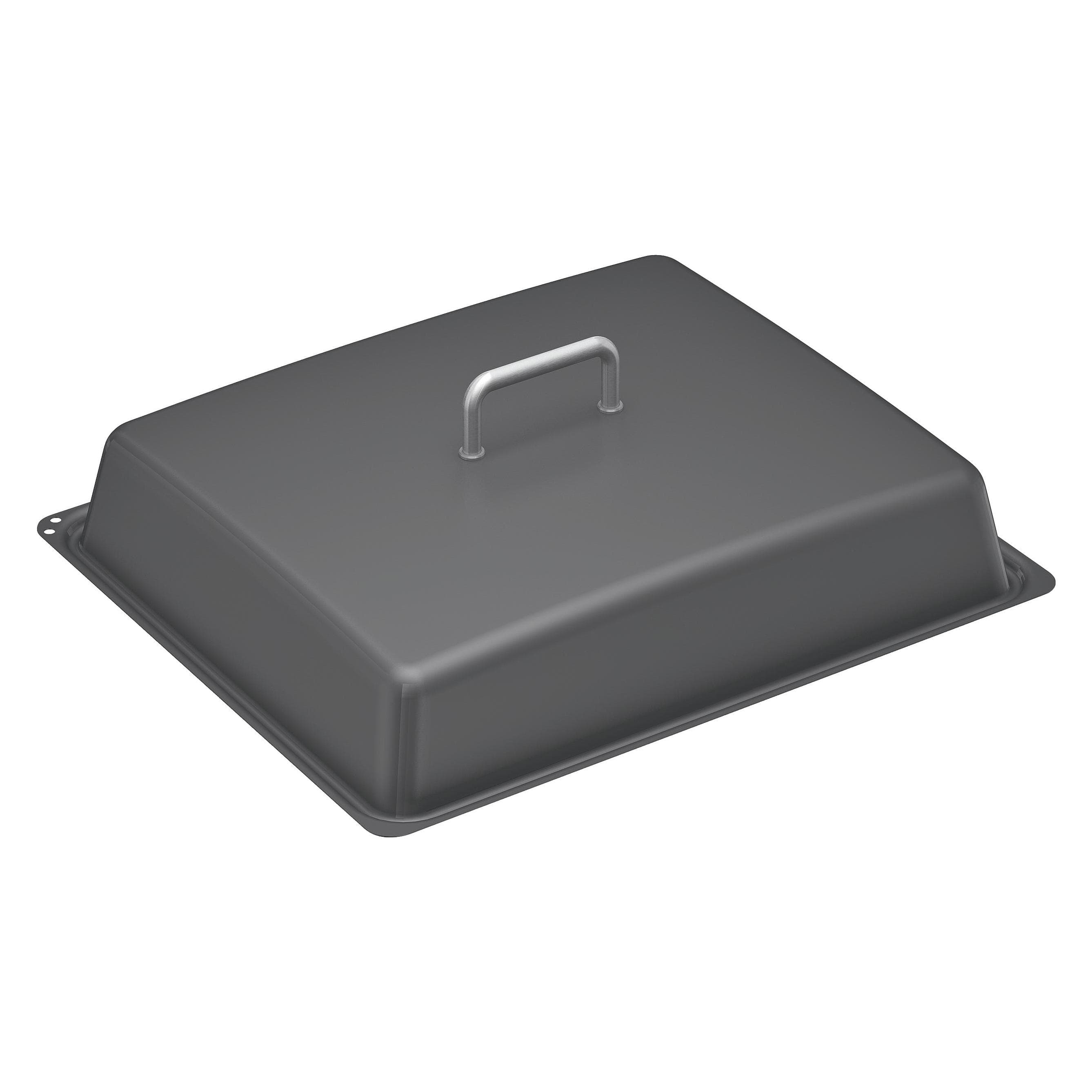 Siemens Hz633001 Deckel für Profipfanne, Bakplaat, Zwart