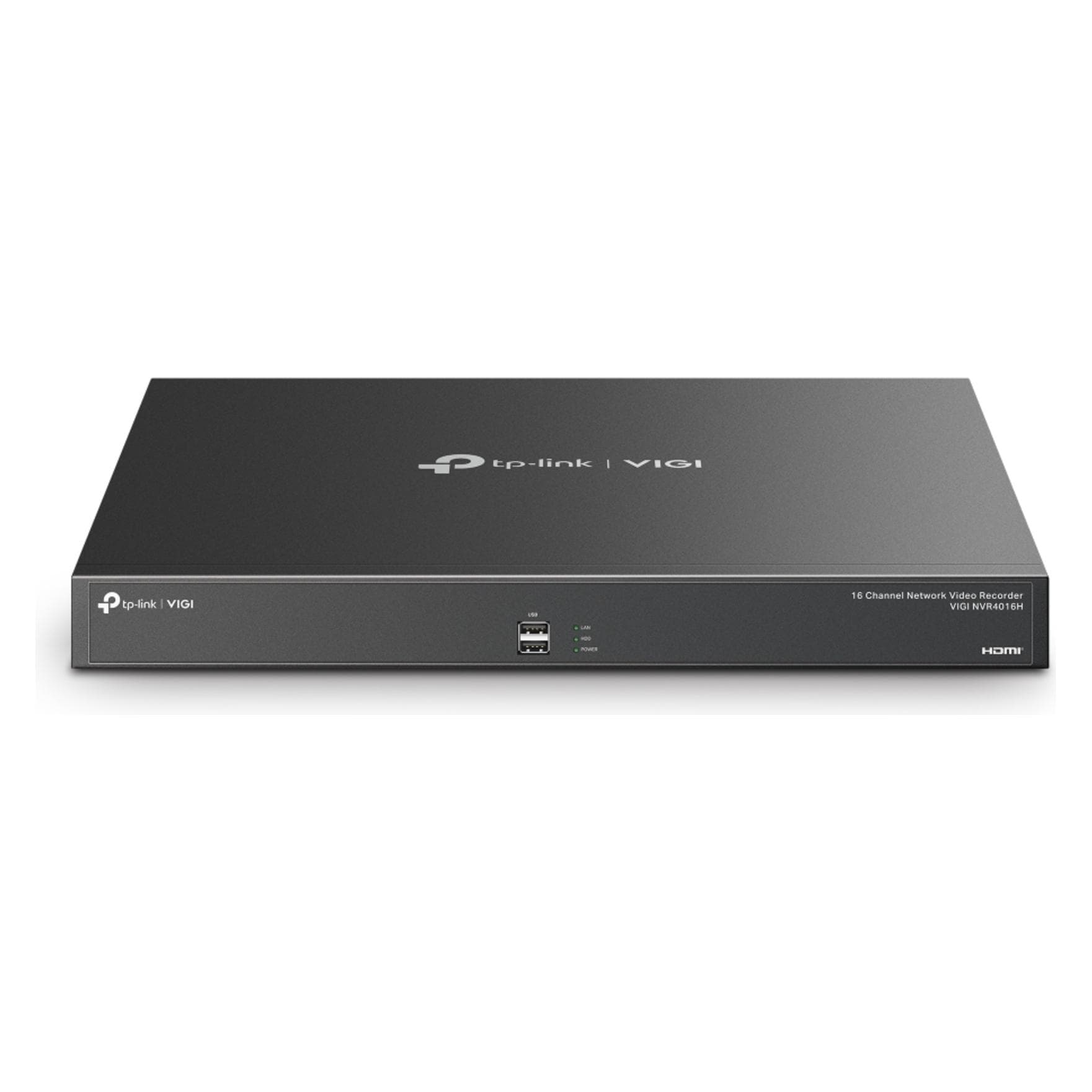 TP-Link VIGI NVR4016H (3840 x 2160 Pixels), Netwerkcamera, Zwart