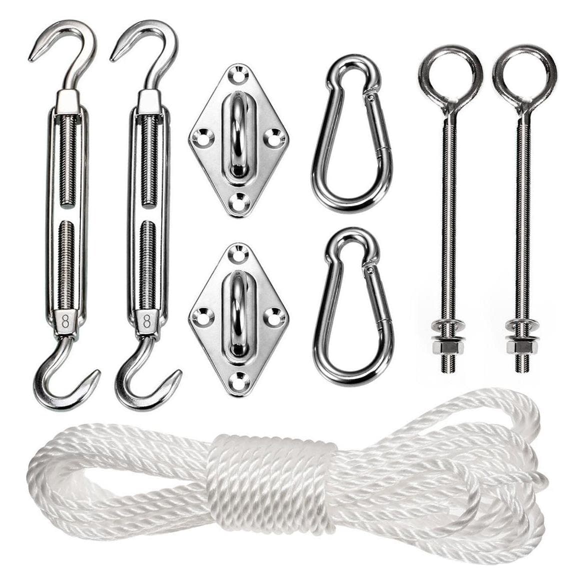 Greenblue, Luifel, Metalen kit voor zeilbevestiging GB508