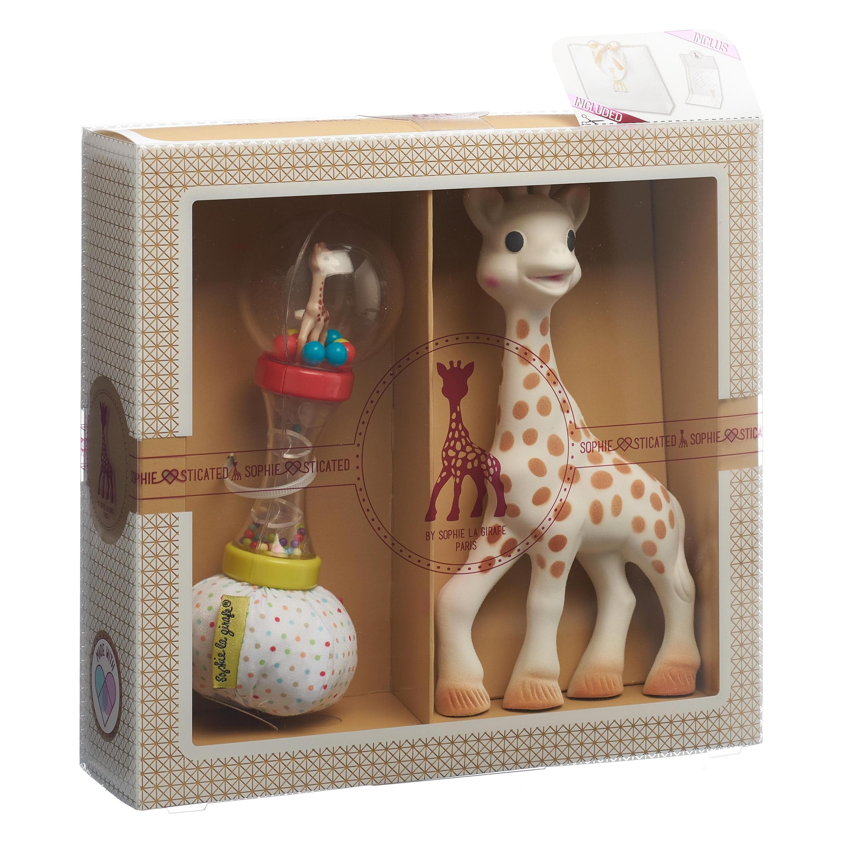 Sophie la girafe, Rammelaars voor baby's, Geschenkdoos nr. 4