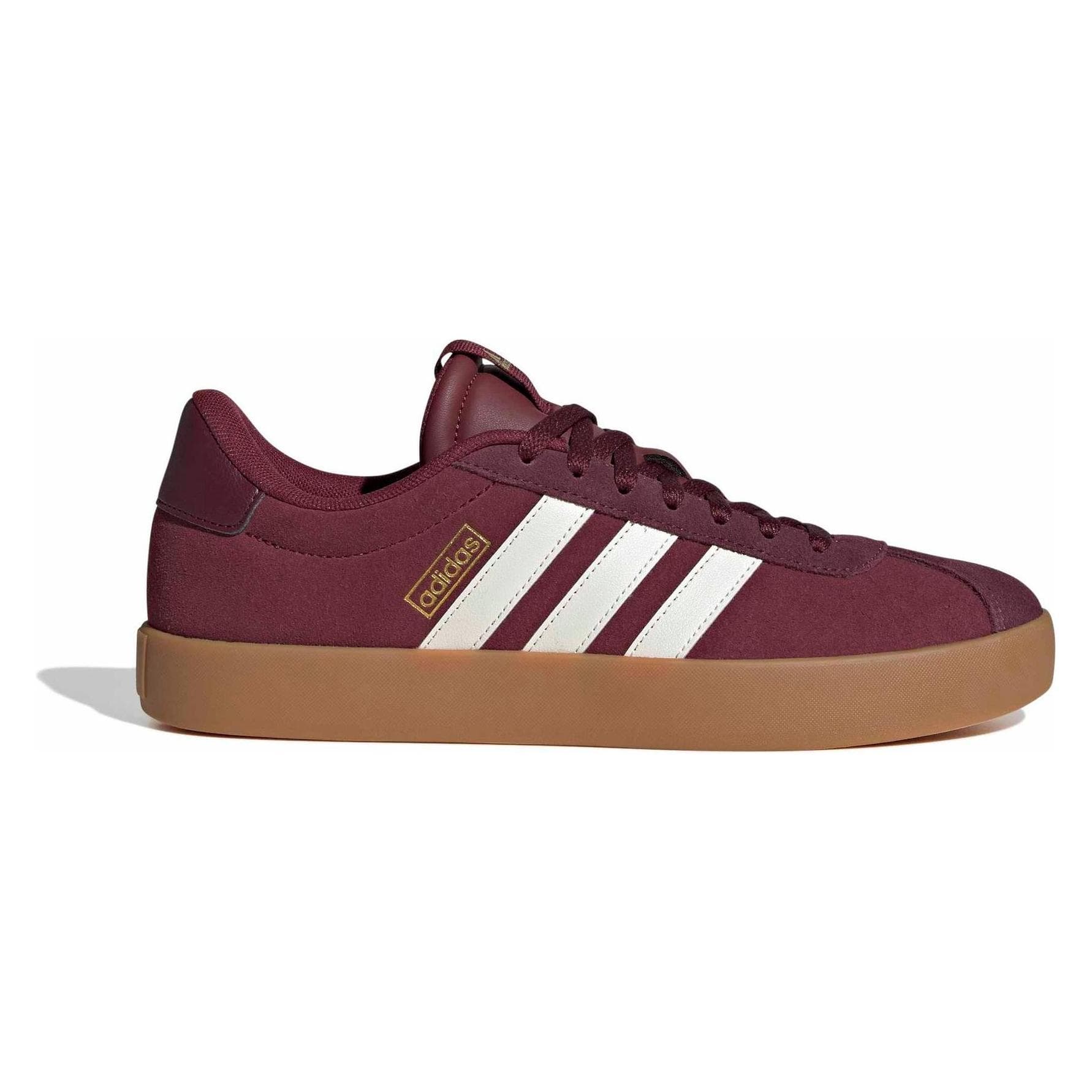 Adidas, Mannen, Sneakers, VL Court 3.0, Wit, Bruin, Rood, (42)