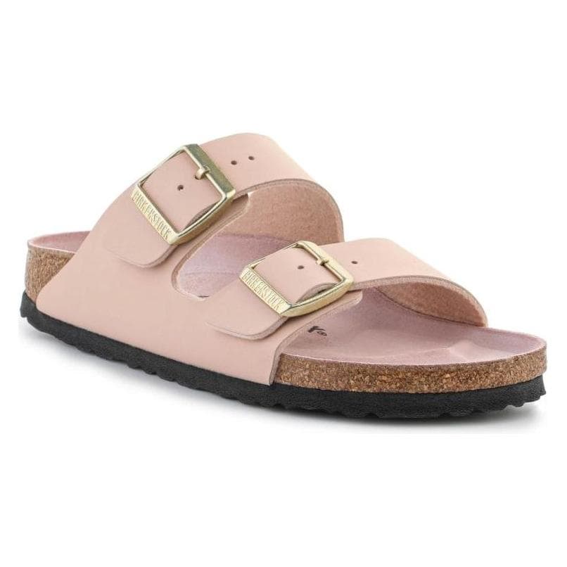 Birkenstock, Unisex, Sandalen, Arizona BS 1031525 Triples Nieuw Beige/Roze Klei, Beige, Roze, (37)