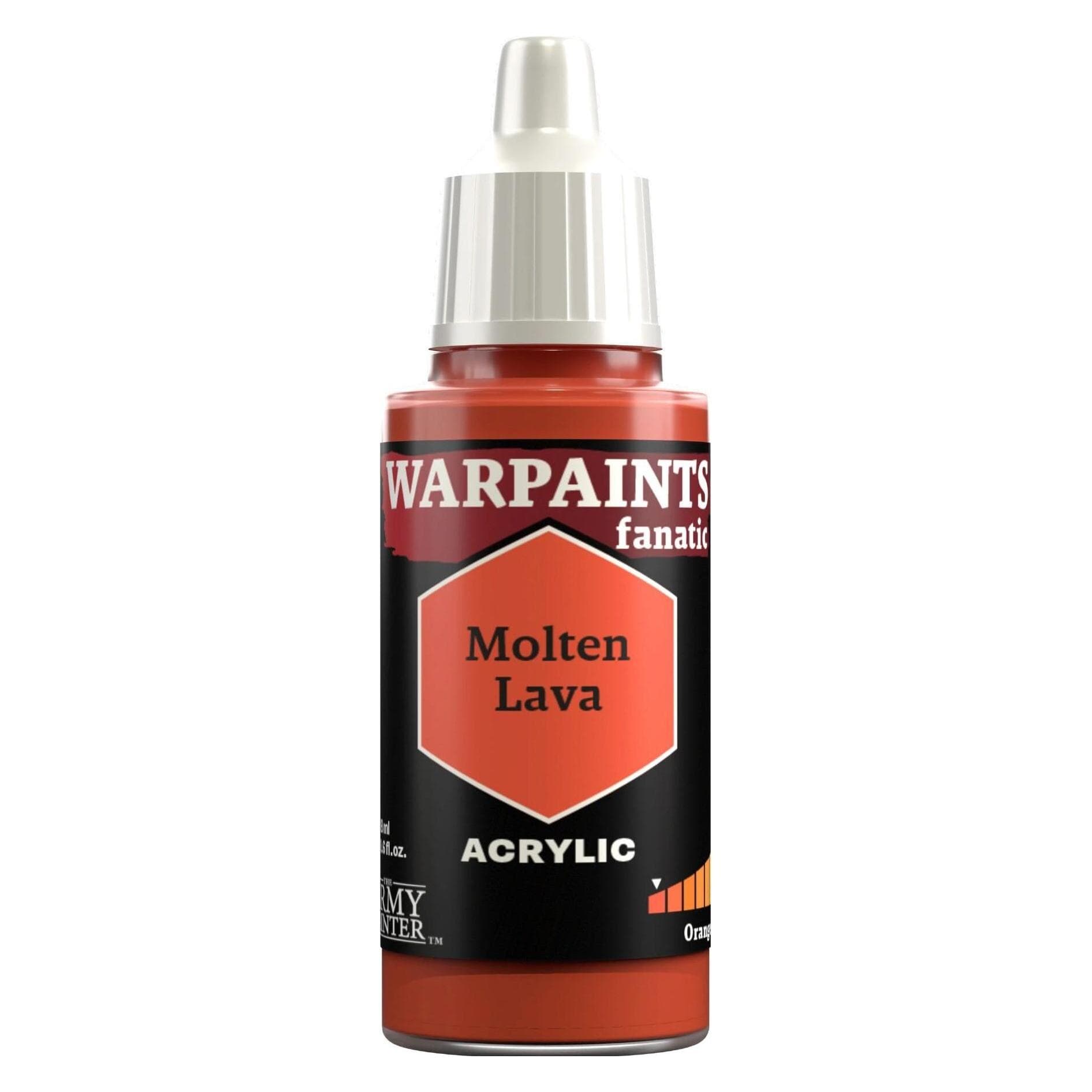 The Army Painter Kleur Warpaints Fanatic: Molten Lava 18 ml