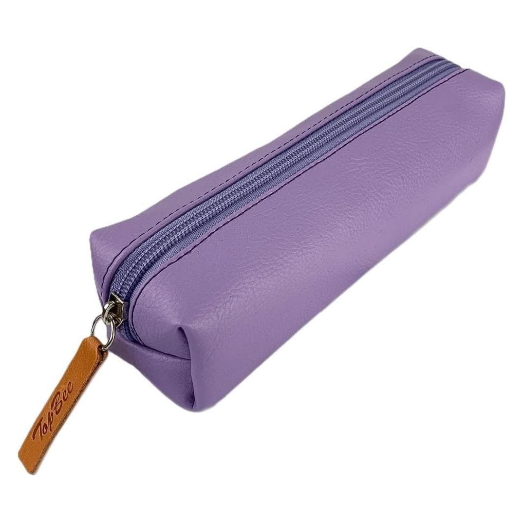 BEE, Potloodetuis, Pennenetui Mini Rechthoekig Pennenetui Paars Pastel