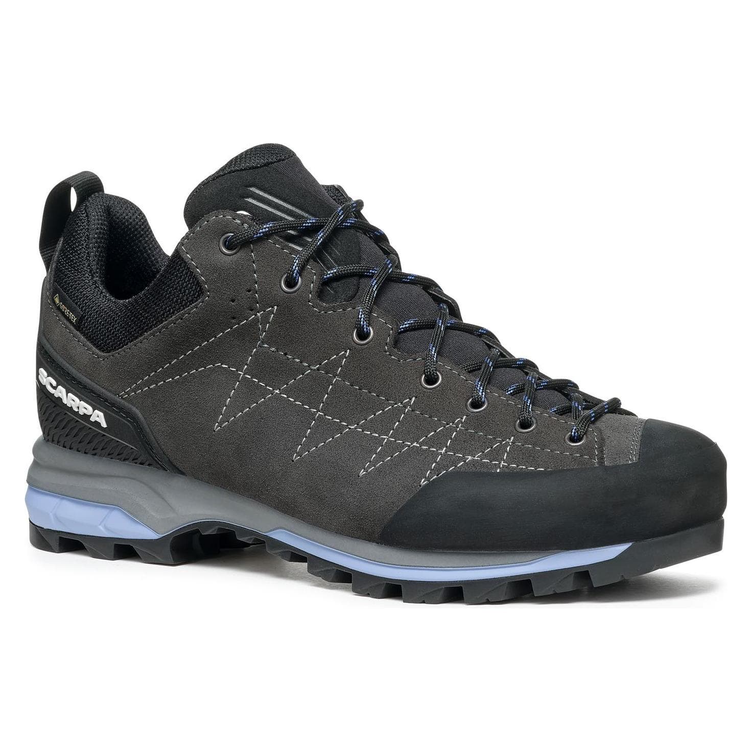 Scarpa, Damen, Wanderschuhe, Zodiac Gtx Wmn (37), Blau, Mehrfarbig, Violett, Grau