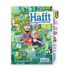 Häfft-Verlag GmbH, Stickers, Häfft Hausaufgabenheft 26/27 Stickermania DIN A5